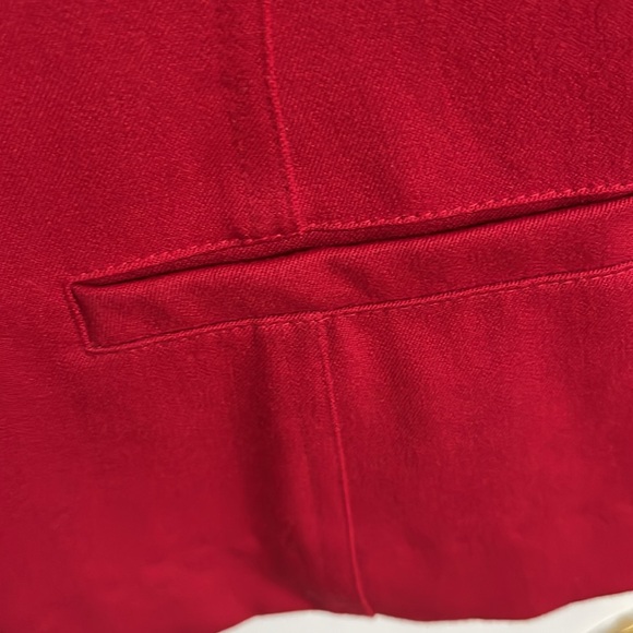 Talbots Petite stretch, red jacket, sporty spring or fall - Picture 3 of 5